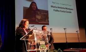 Antónia Fialho Conde recebe Medalha de Mérito Científico